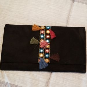 Francescas never before used boho clutch